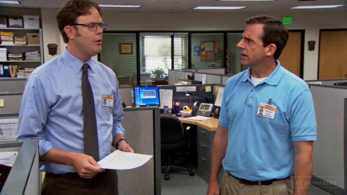 Prompt de Episódio de The Office: Mogging, Jestermaxxing e Foids