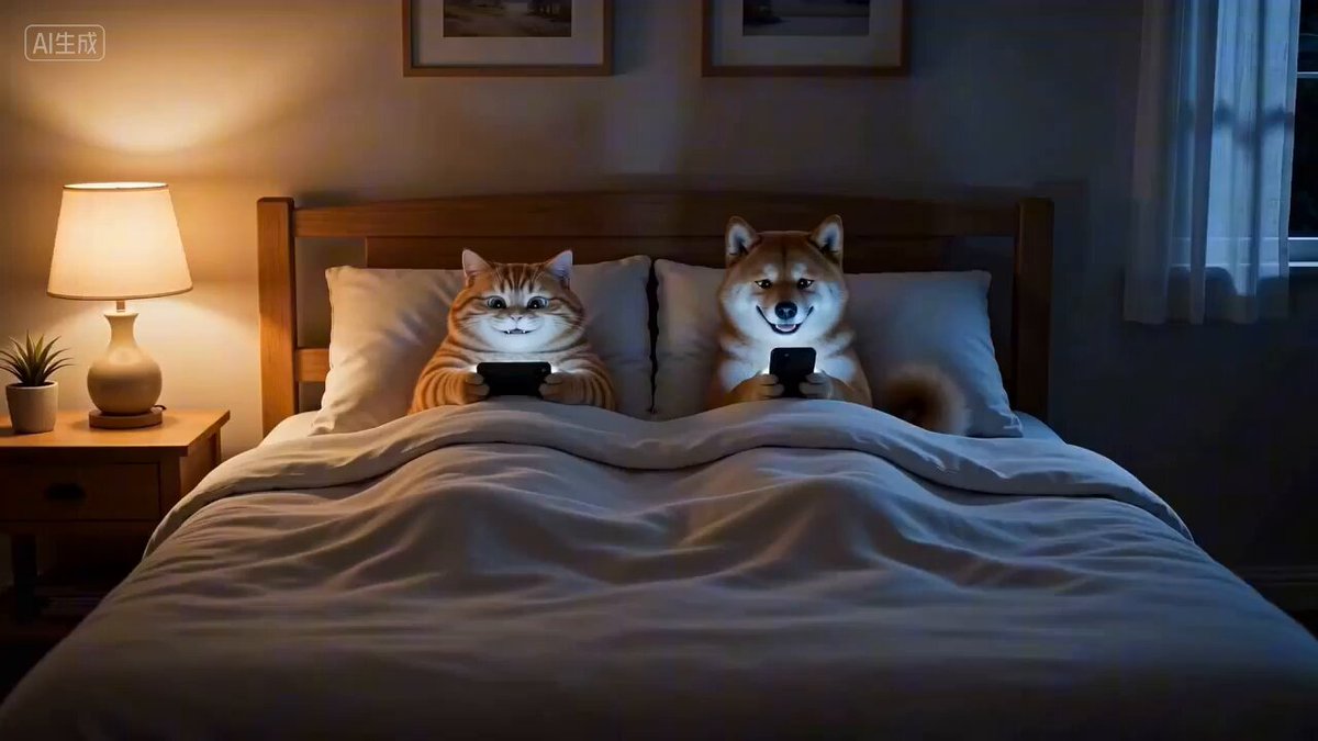 Cozy Nighttime Pet Secret Kurzfilm