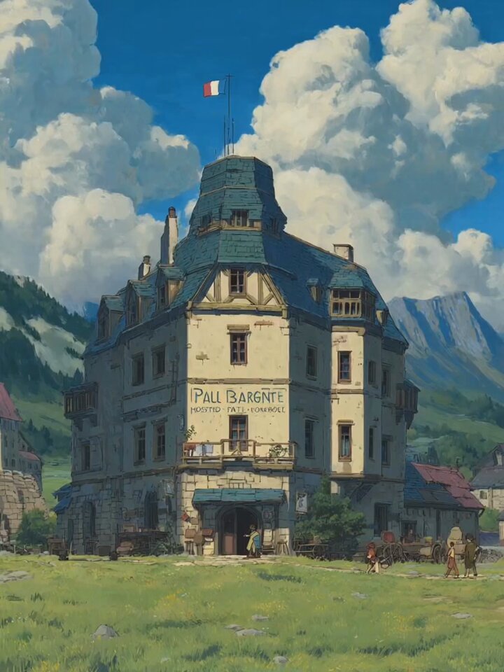 阿爾卑斯山村日常