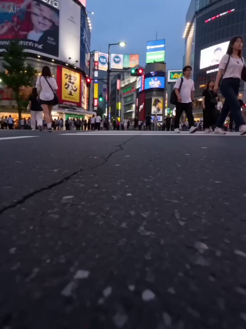 澀谷奔跑場景