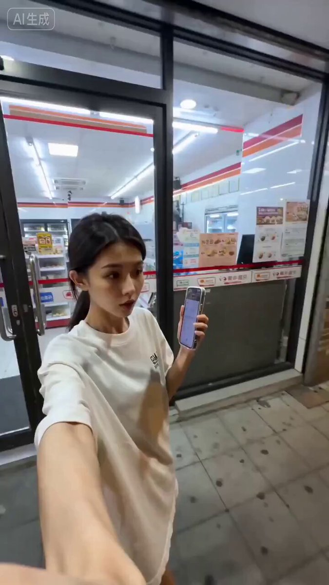 台湾人彼女 POV 動画プロンプト