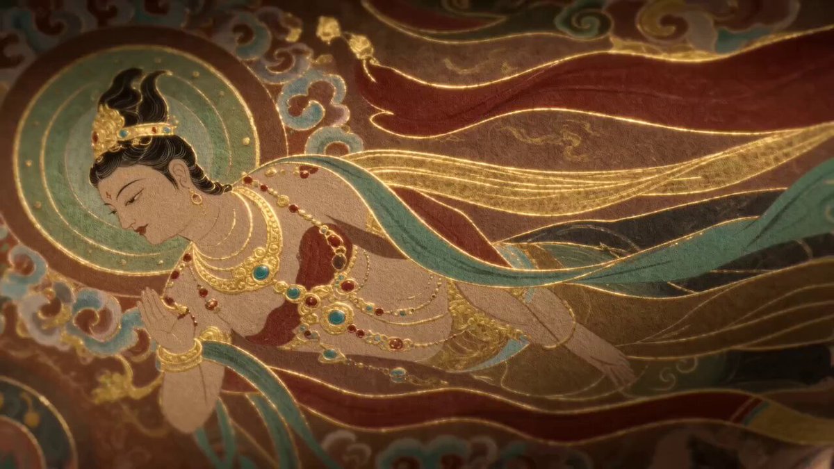 Dunhuang Fliegende Apsara Videoerstellungs-Prompt