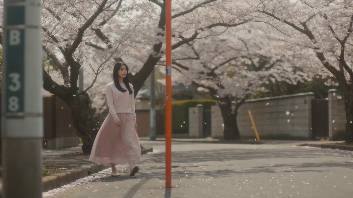 春季日本學生櫻花