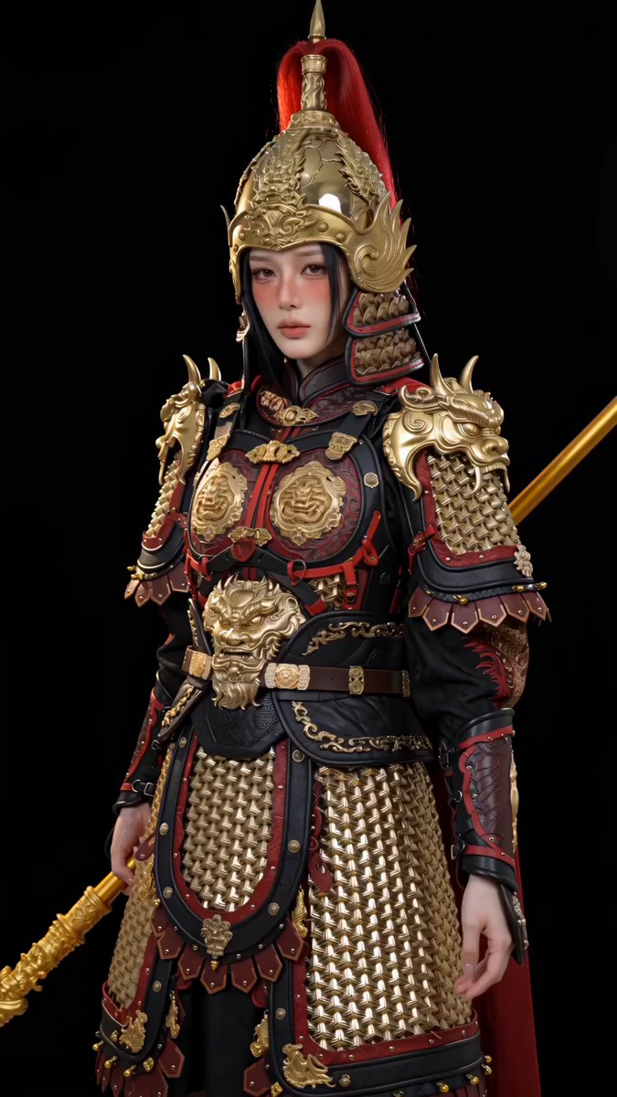 Seedance 2.0 Global Female General Armor Transformation Video-Prompt