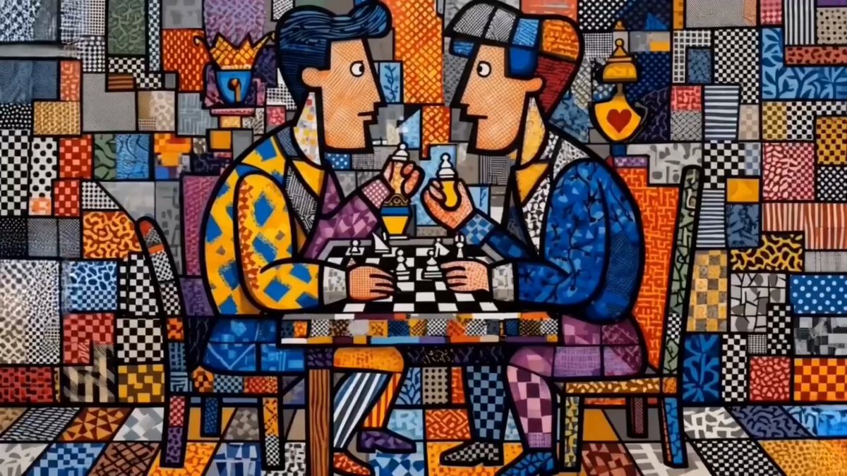 Romero Britto-Stil Video-Prompt