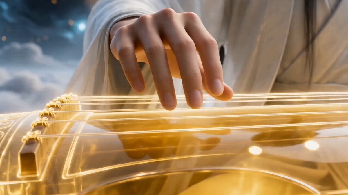 Episches chinesisches Fantasy-CG-Video: Die vier Künste des Gelehrten