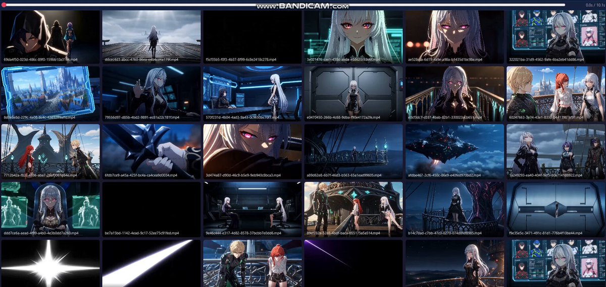 Futuristic Military Briefing in Anime Style