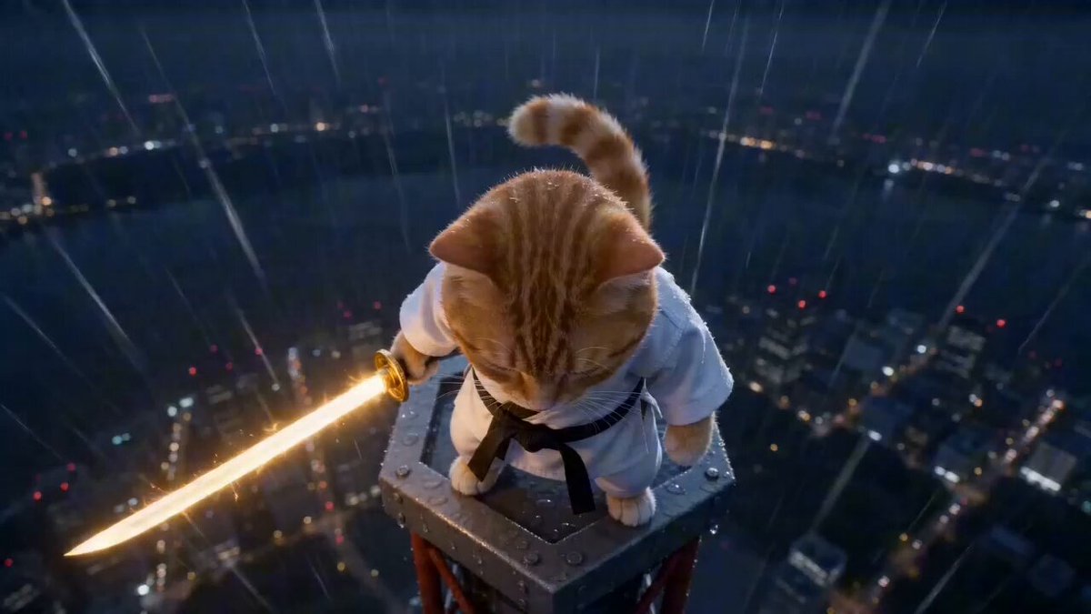 La descente et le sauvetage de la tour de Tokyo par le Maître Chat