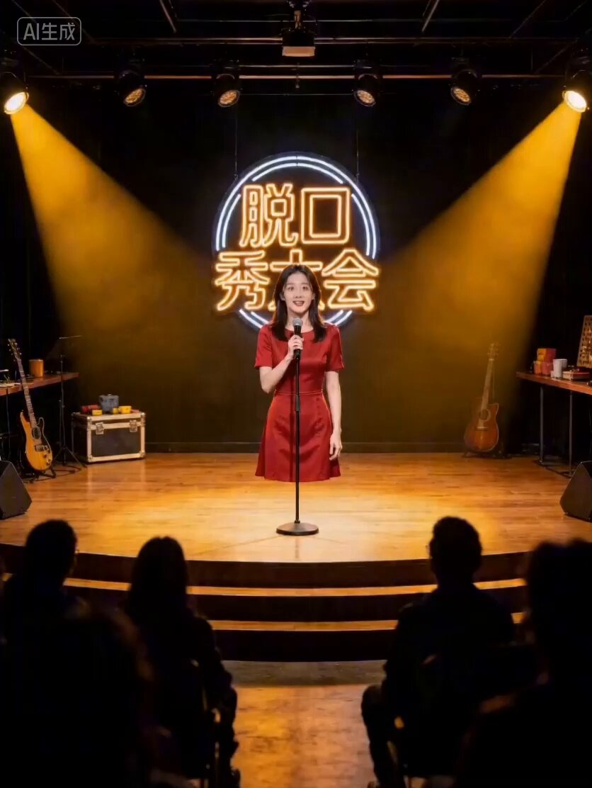 Seedance 2.0 Stand-up-Comedy-Video-Prompt