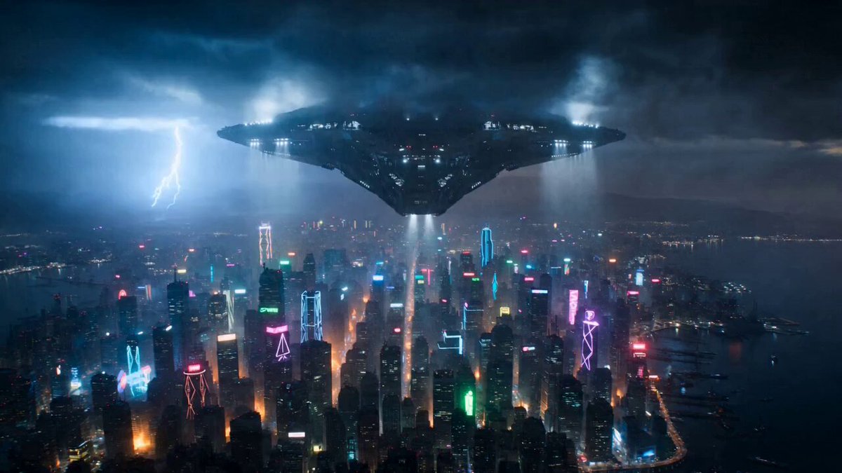 Video-Prompt für eine postapokalyptische Cyberpunk-Stadt