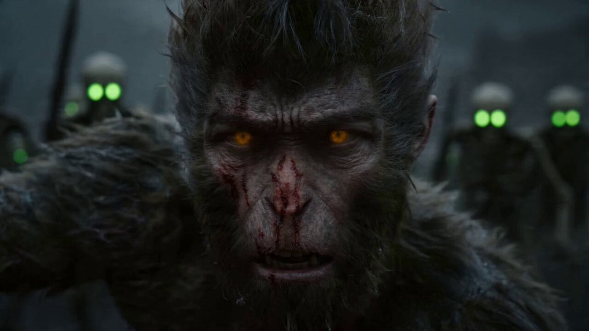 Epic Multi-Shot Sequence of Sun Wukong on a Mythological Battlefield