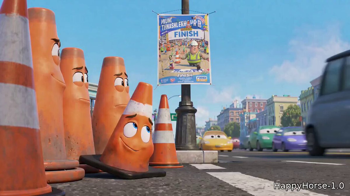 Pixar-Stil Pylonen-Kurzfilm