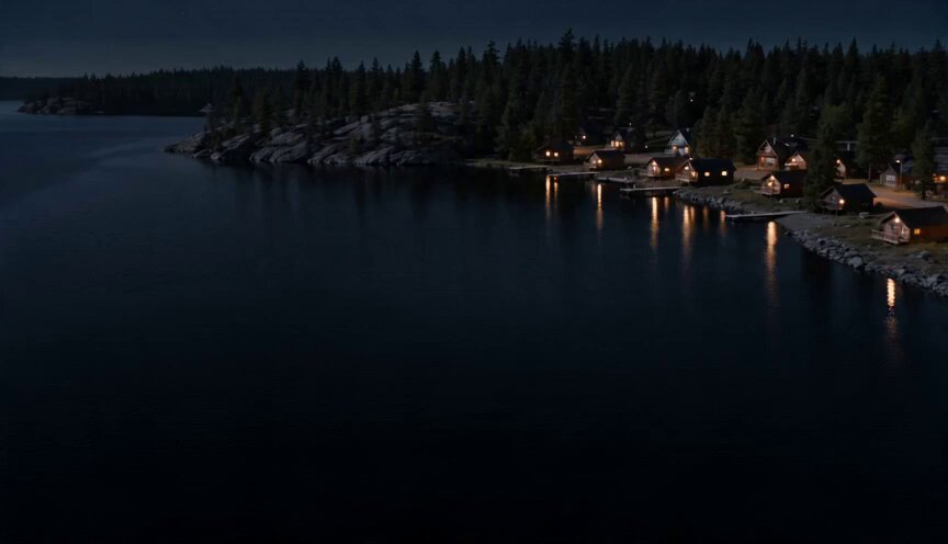 Le Lac - Arrivée du vaisseau spatial