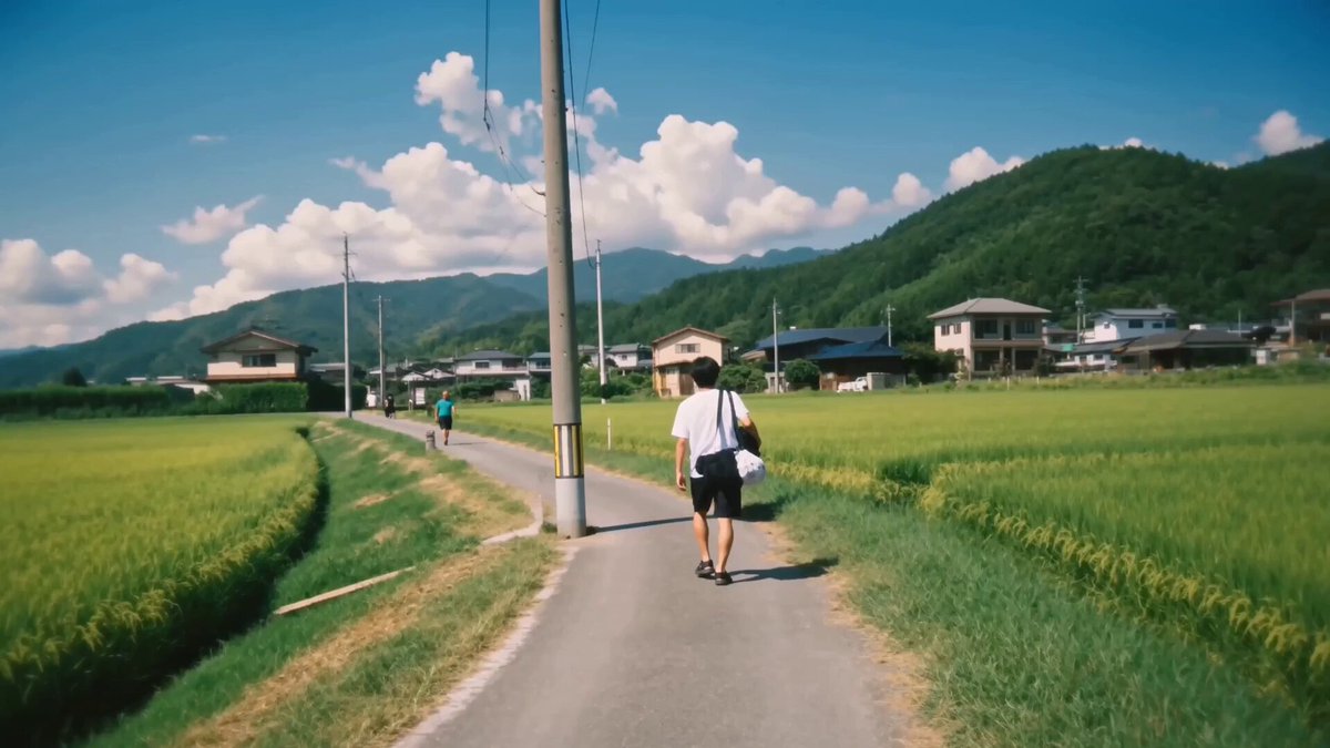 Sommererinnerungen aus der japanischen Provinz