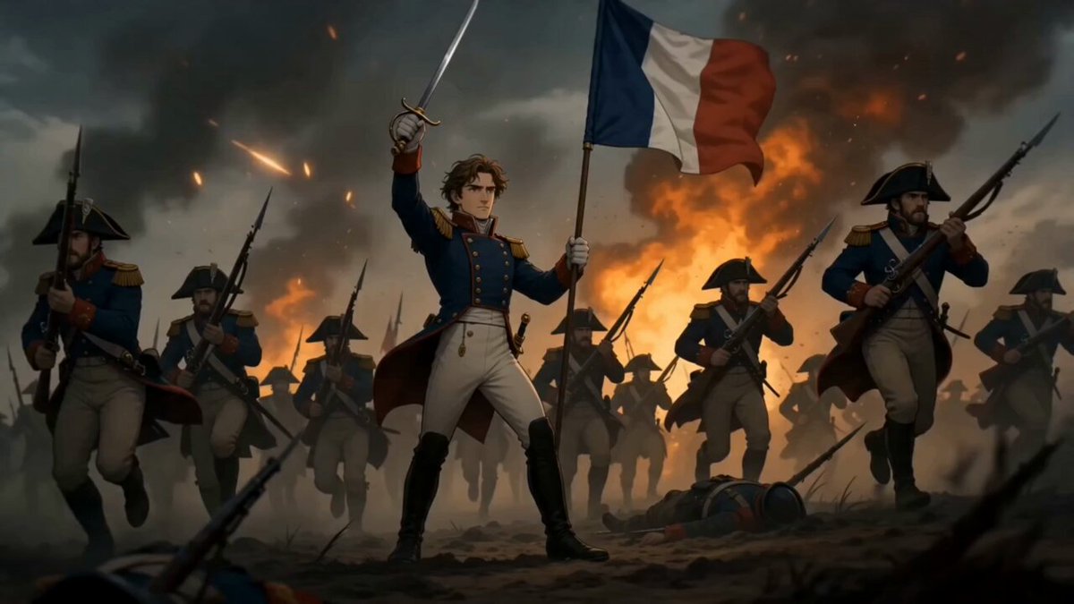 Historische Napoleon-Biopic-Animation