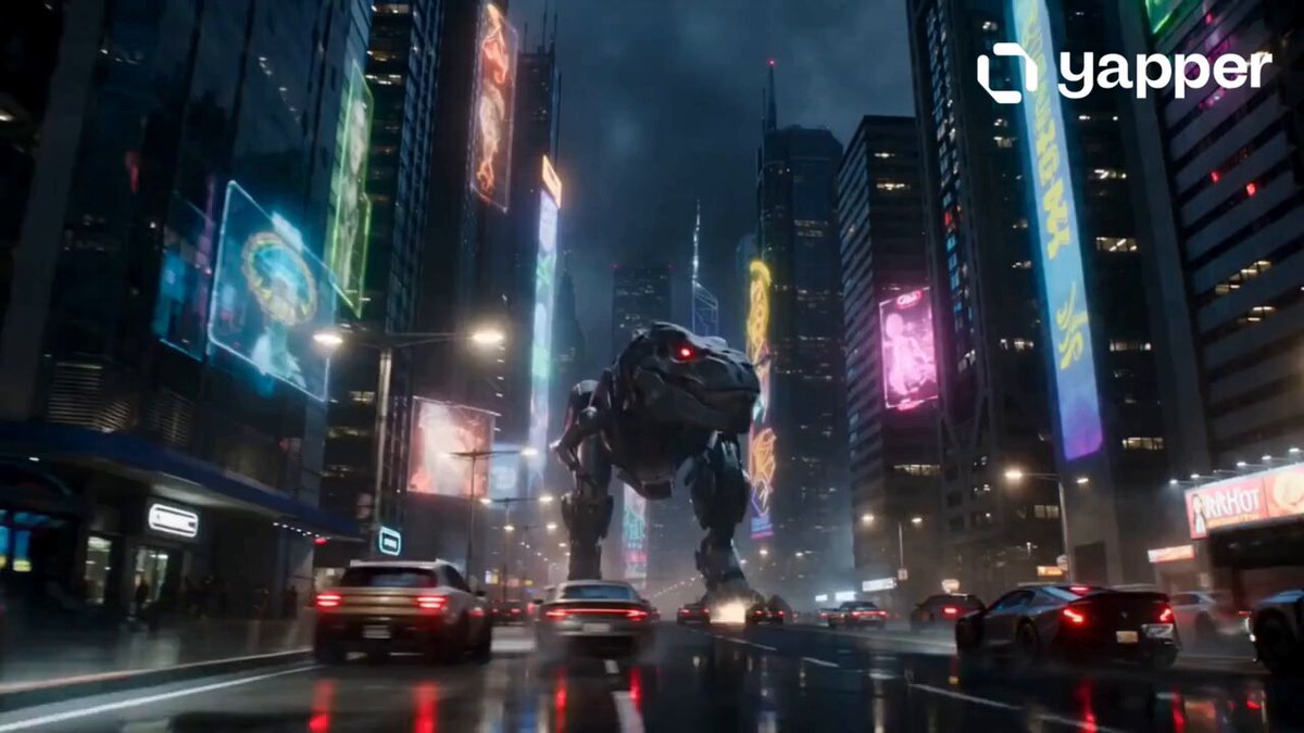 Ataque de Dinossauro Robótico Cyberpunk