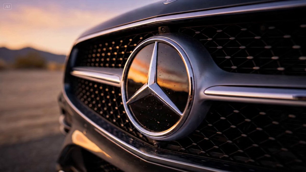 Luxuriöser Mercedes-Werbespot in der Wüste