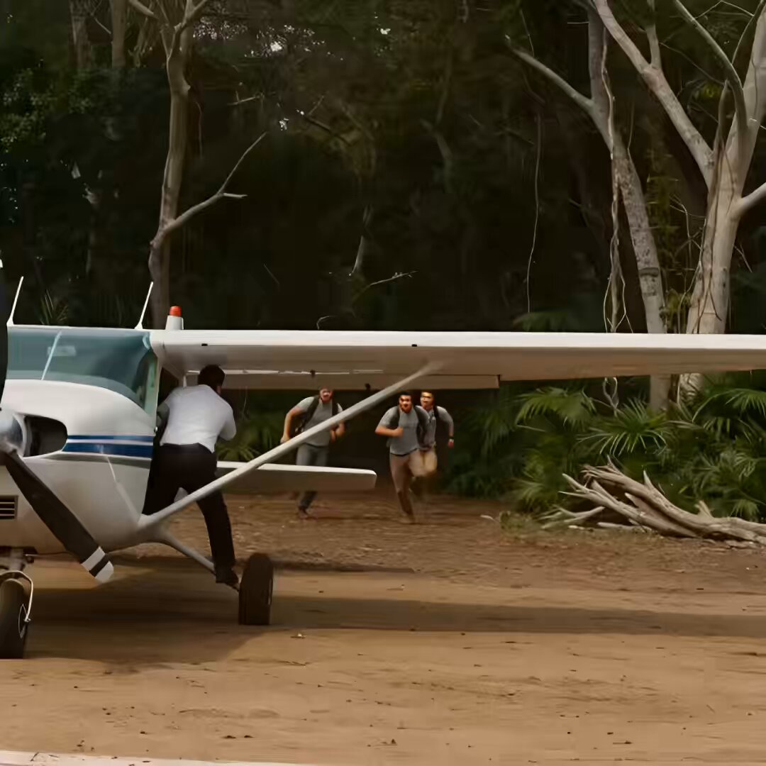 T-Rex Jungle Airstrip Escape