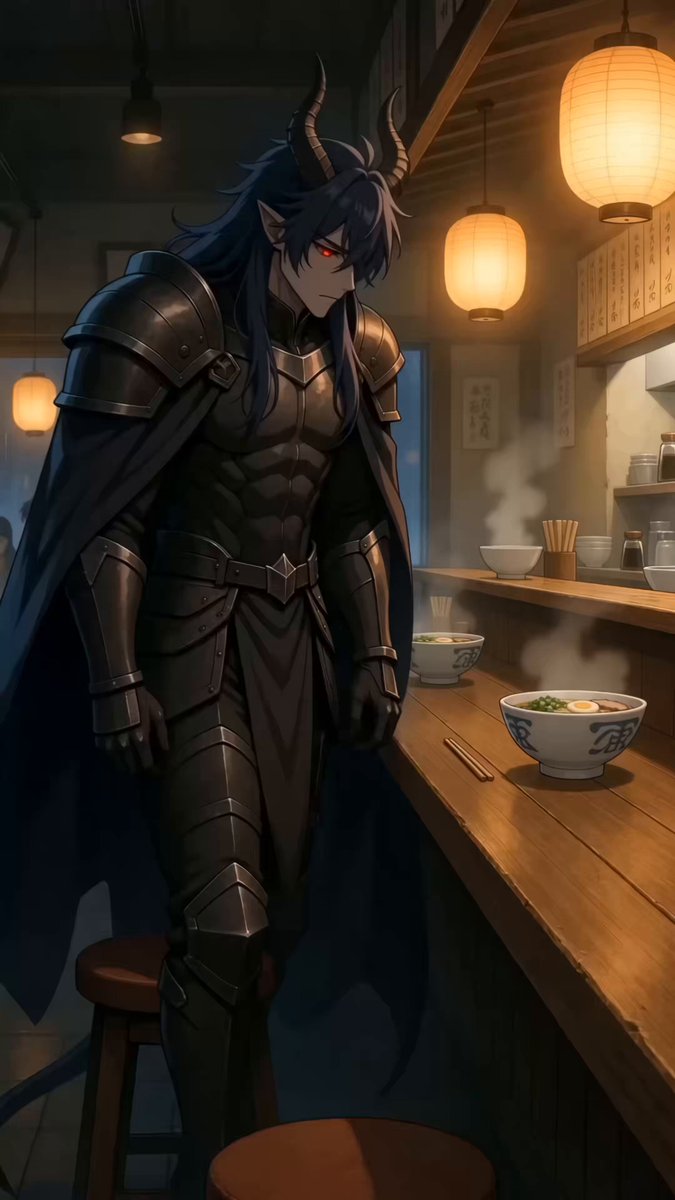90年代動畫風魔王拉麵
