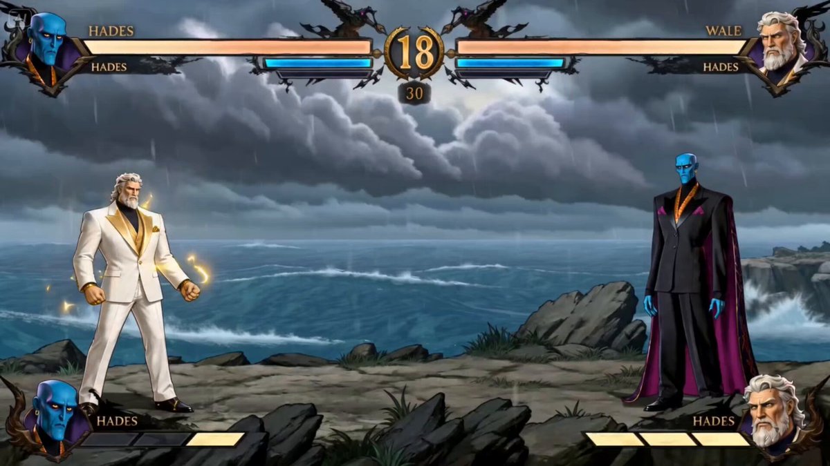 Zeus vs Hades Arcade Fight