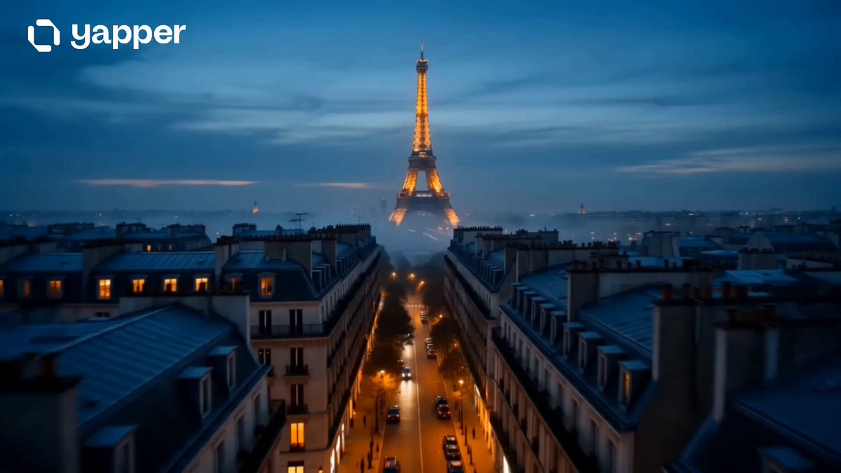 Cinematic Paris Travel Sequence