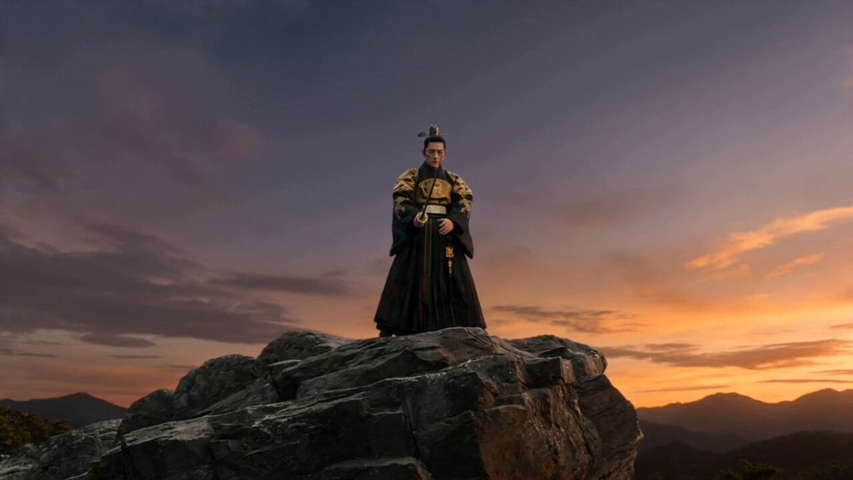 Corte de energía cinematográfico de un guerrero Joseon
