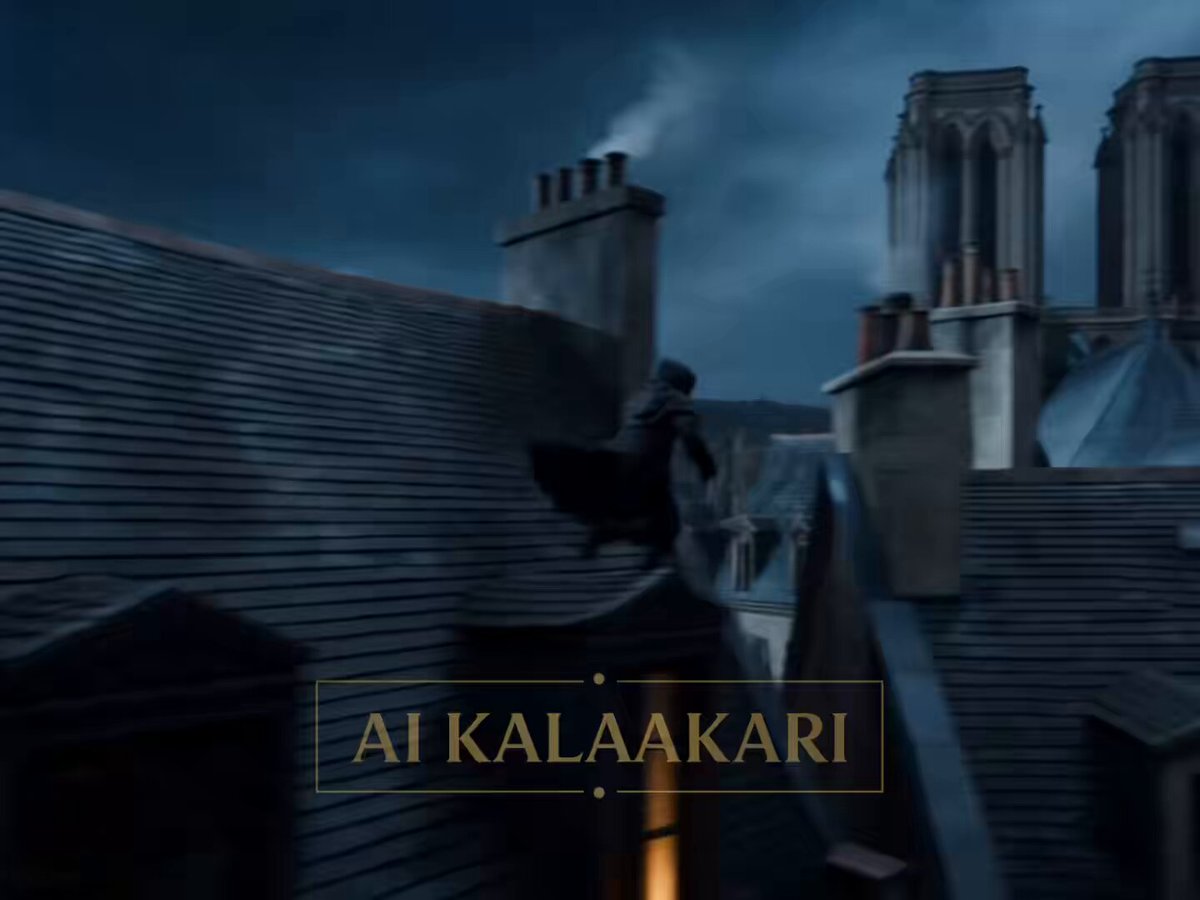 Medieval Werewolf Rooftop Chase