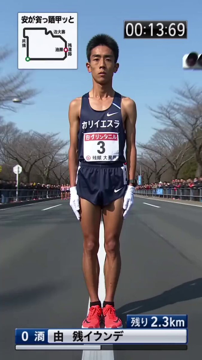 Surrealer Hakone-Ekiden-Gleitmarathon