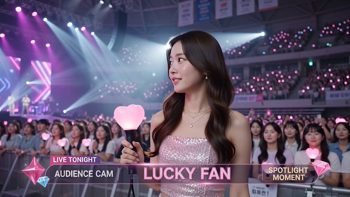 K-pop Concert Lucky Fan