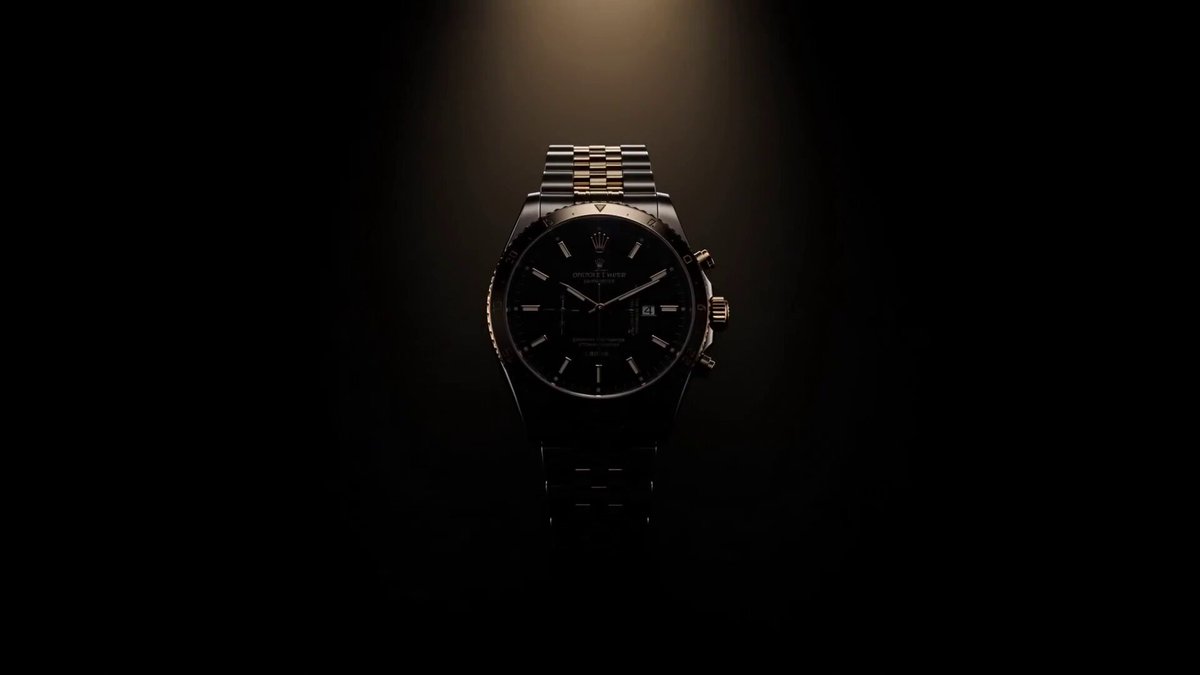 Werbeanimation für Luxusuhren