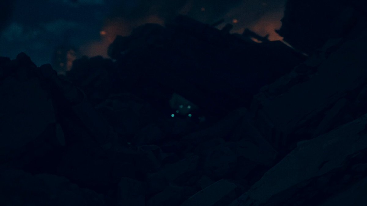 90er-Jahre Sci-Fi-Anime-Übergangssequenz