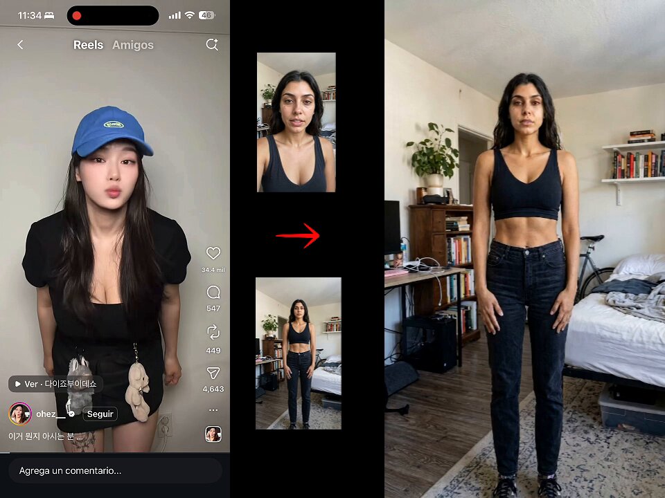 AI Video Motion Transfer for Character Identity