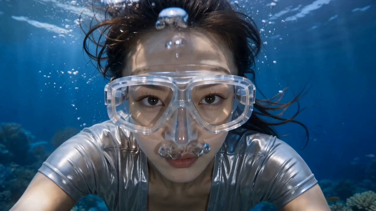 Cinematic Video einer Unterwasser-Monsterbegegnung