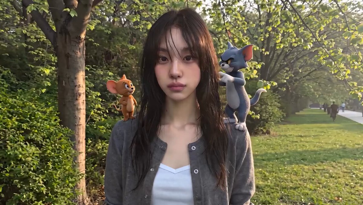 Tom and Jerry Live Action Interaction