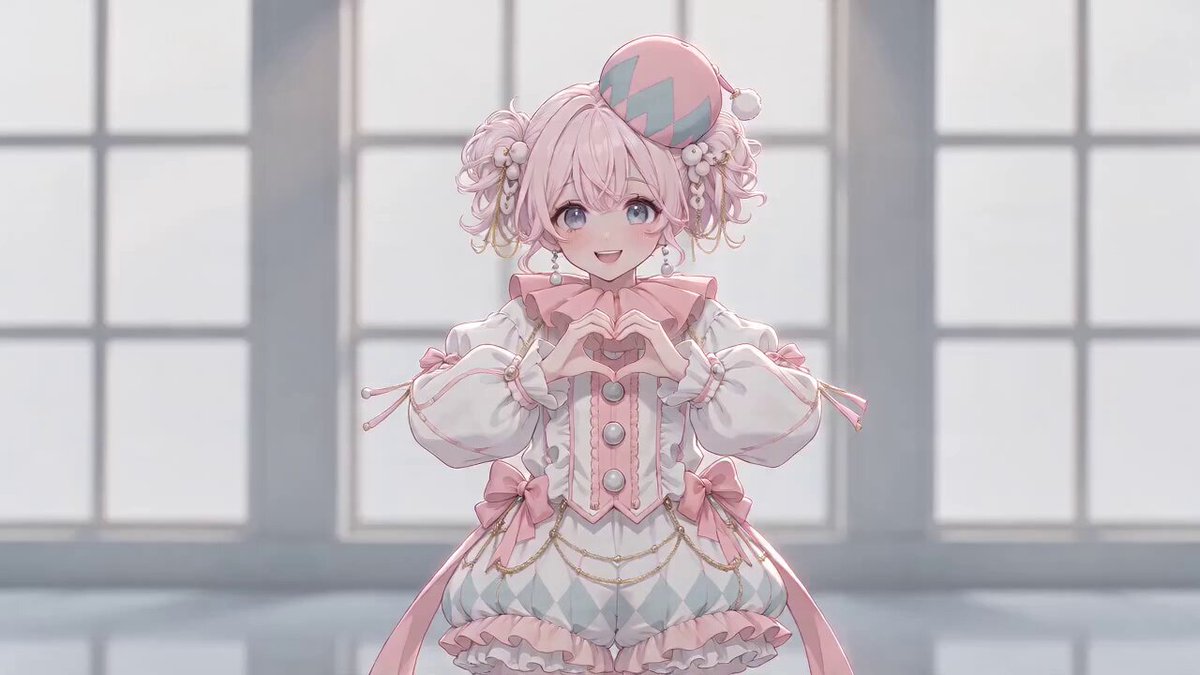 Anime-Tanz mit handgezeichneten Kreide-Effekten