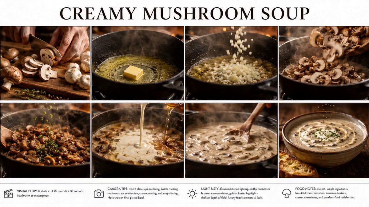 🌟Prompt：
storyboard：
Create a crisp, clean infogr