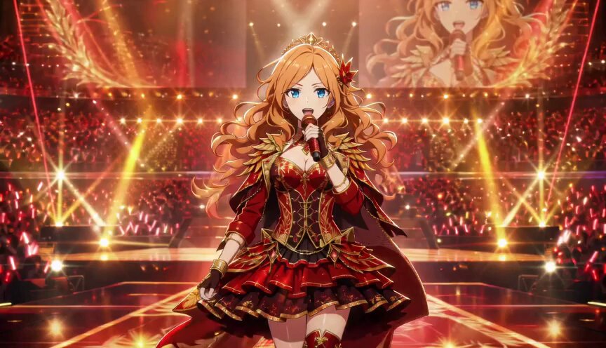 Anime Idol Frozen Time Performance