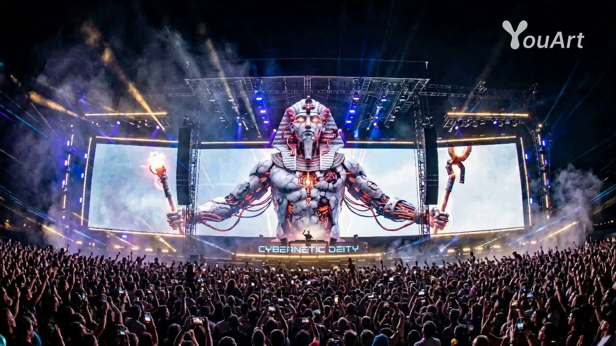 Pharaoh EDM Live-Auftritt
