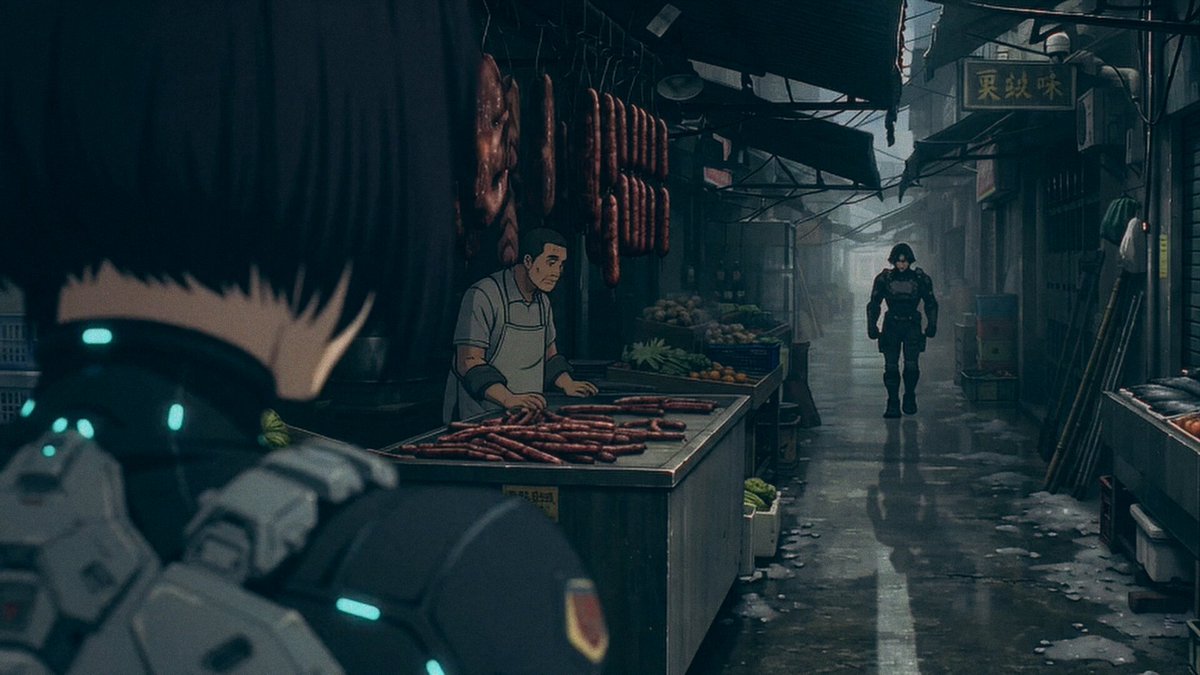 Asian Market Battle Action Anime