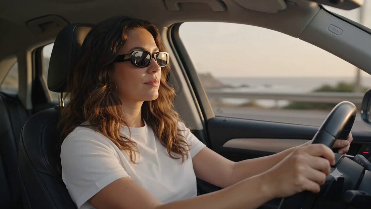 Cinematic Road Movie Sequence