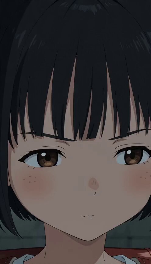 Anime Girl Wall Running Escape Sequence