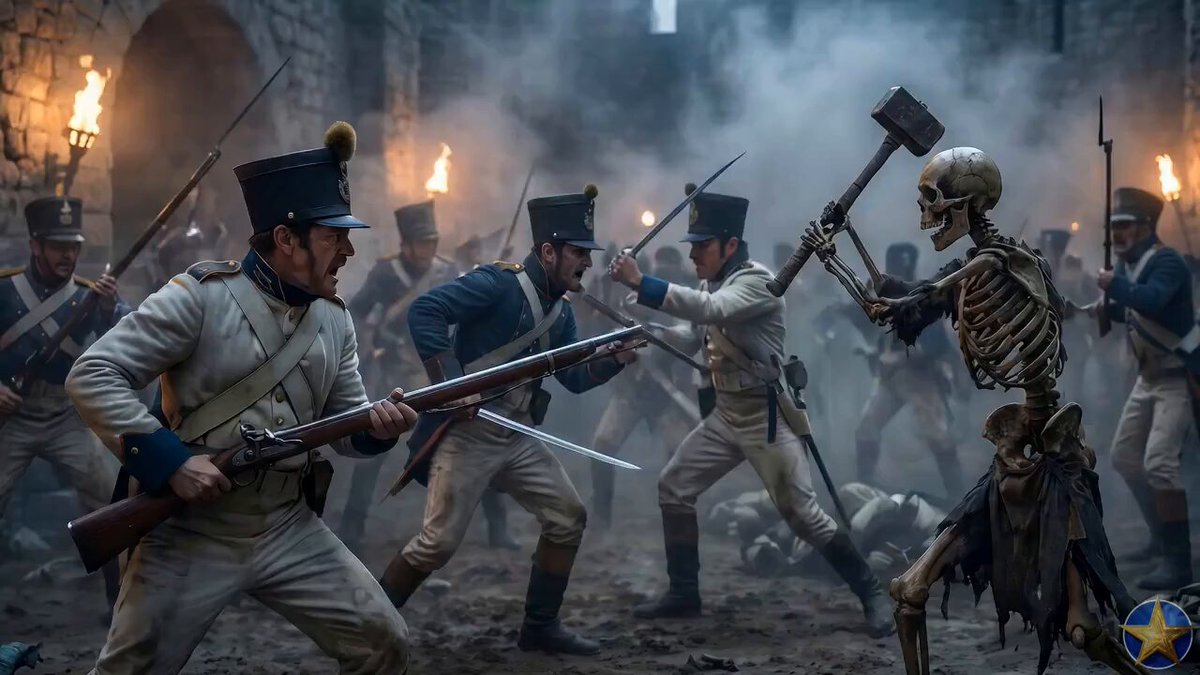 Schlacht österreichischer Soldaten an Schloss Dracula