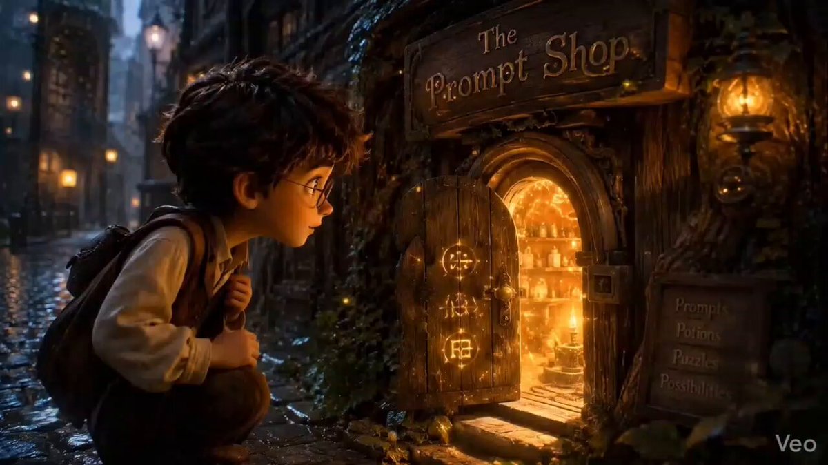 Pixar-Stil Magic Prompt Shop