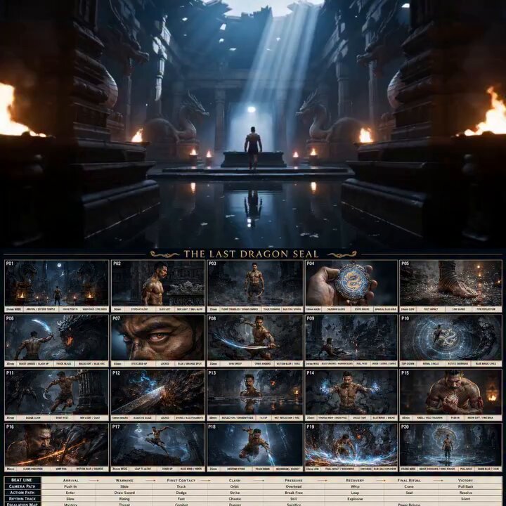Ancient Dragon Temple Warrior Zoom