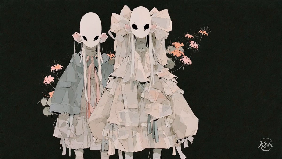 Filmreife J-Horror-Anime-Schwestern