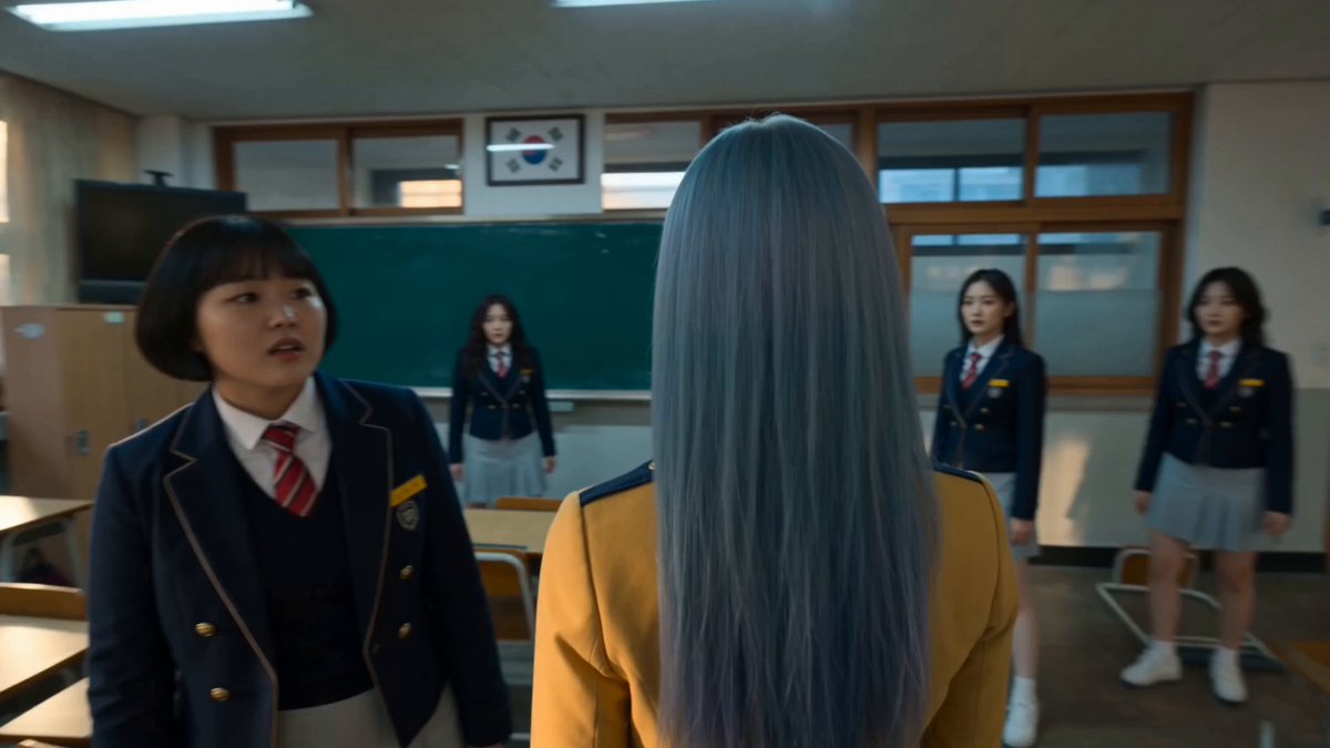Kampfszene an einer koreanischen Highschool
