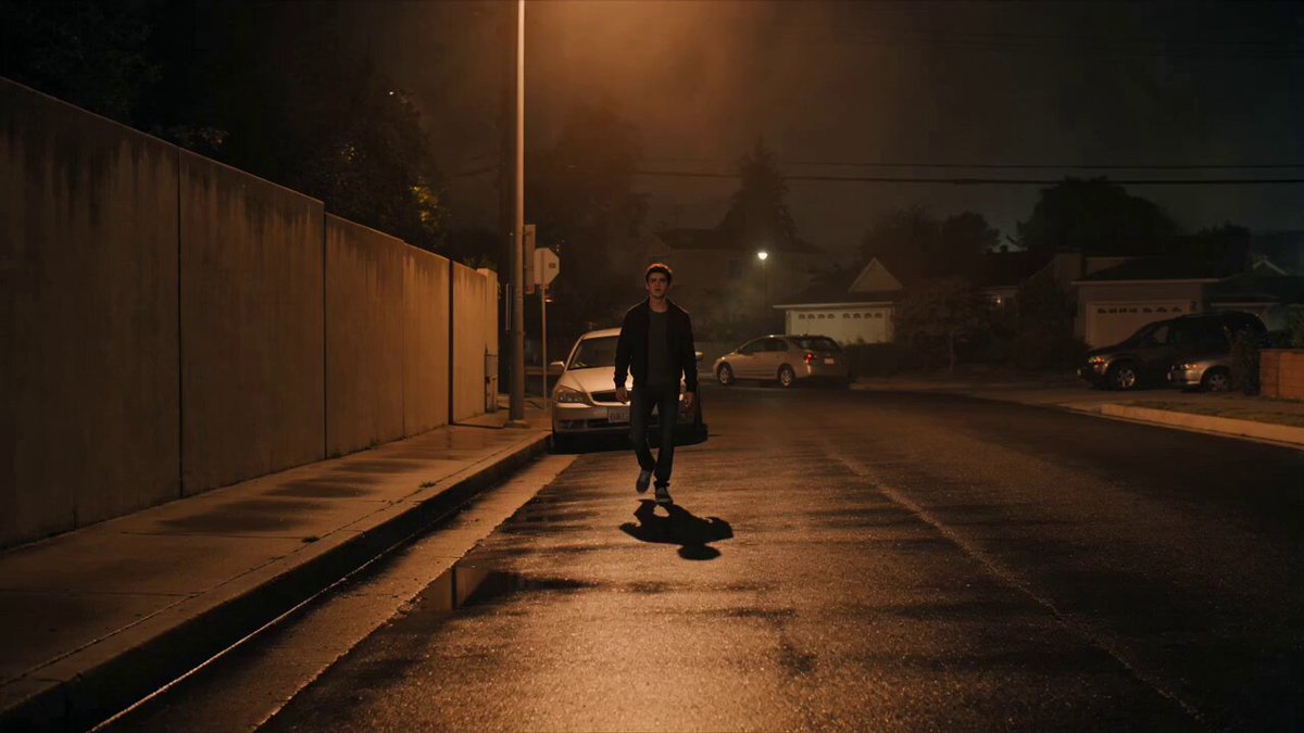 Cinematic Shadow Horror Scene