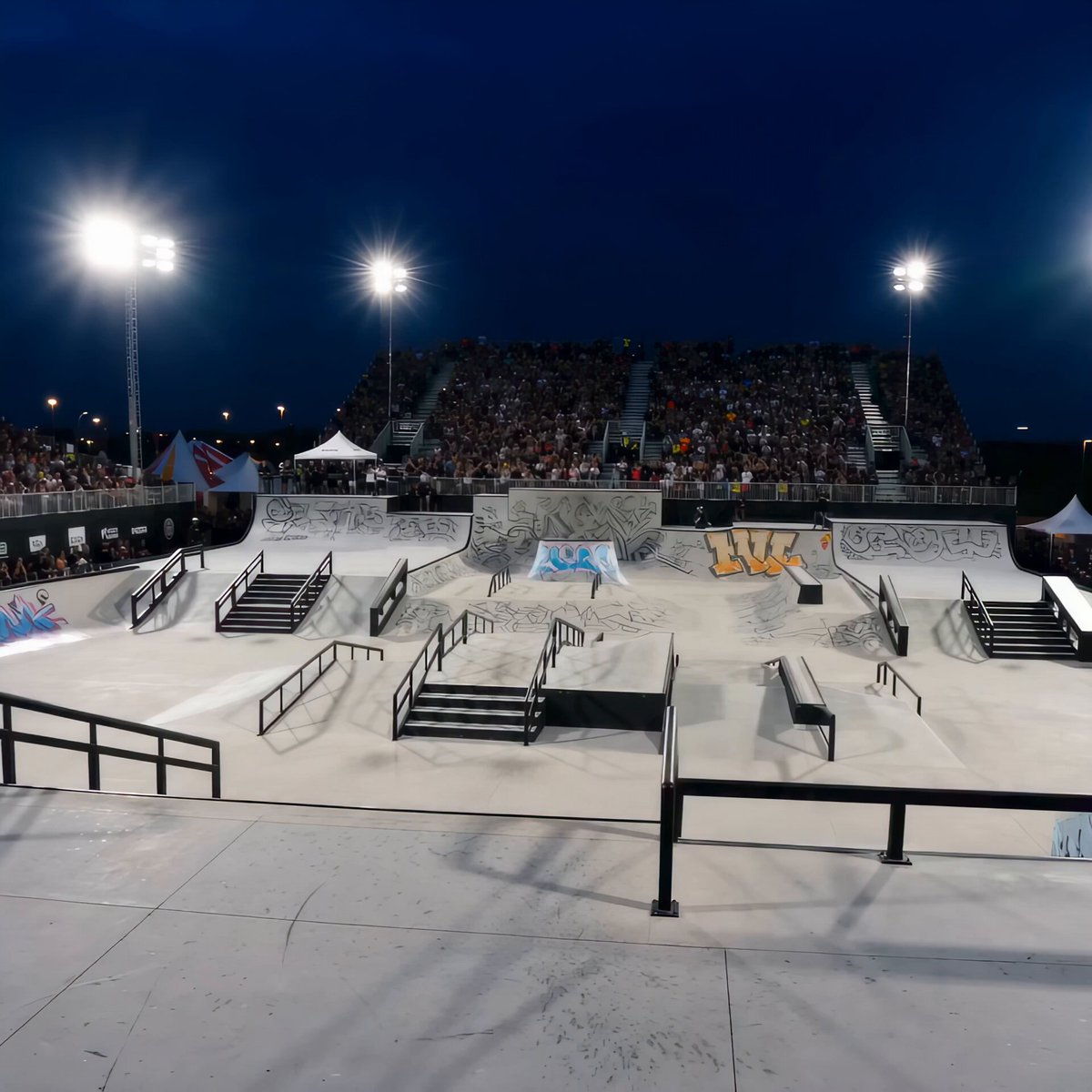 Realistische BMX-Tricksequenz einer Fahrerin im Park