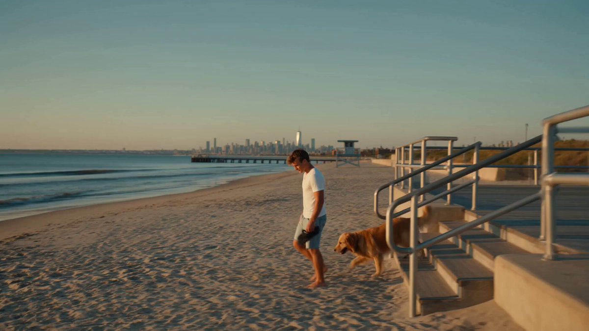Golden Hour NYC Beach Stroll
