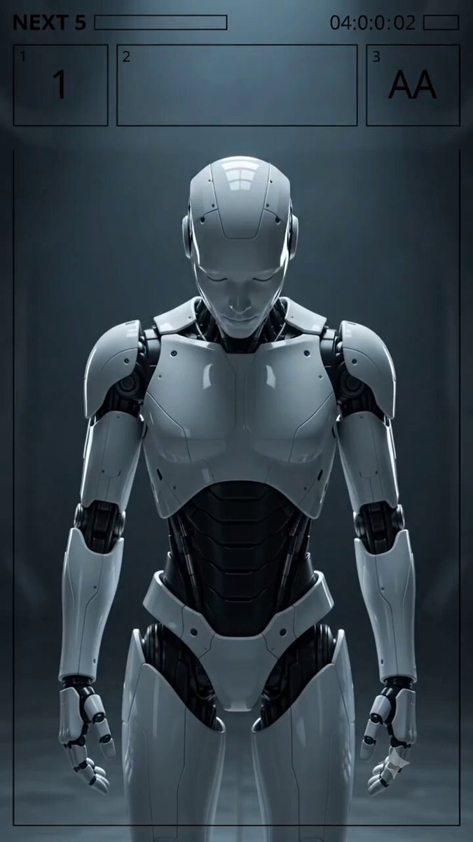 Futuristic AI Robot Storyboard